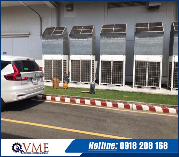 Thi công hệ thống điều hòa,<br> thông gió